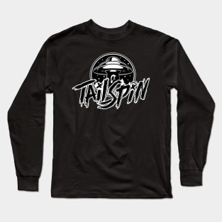 Tailspin Band Black UFO Graphic Long Sleeve T-Shirt